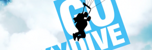 image of a sky diver for jigsaw
