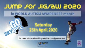 charity skydive with jigsaw