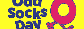 odd socks day logo