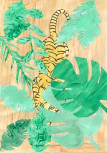 photo of artwork created by Learners Tiger in Jungle