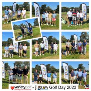 Variety Golf Jigsaw Trust Charity Golf Day team photos
