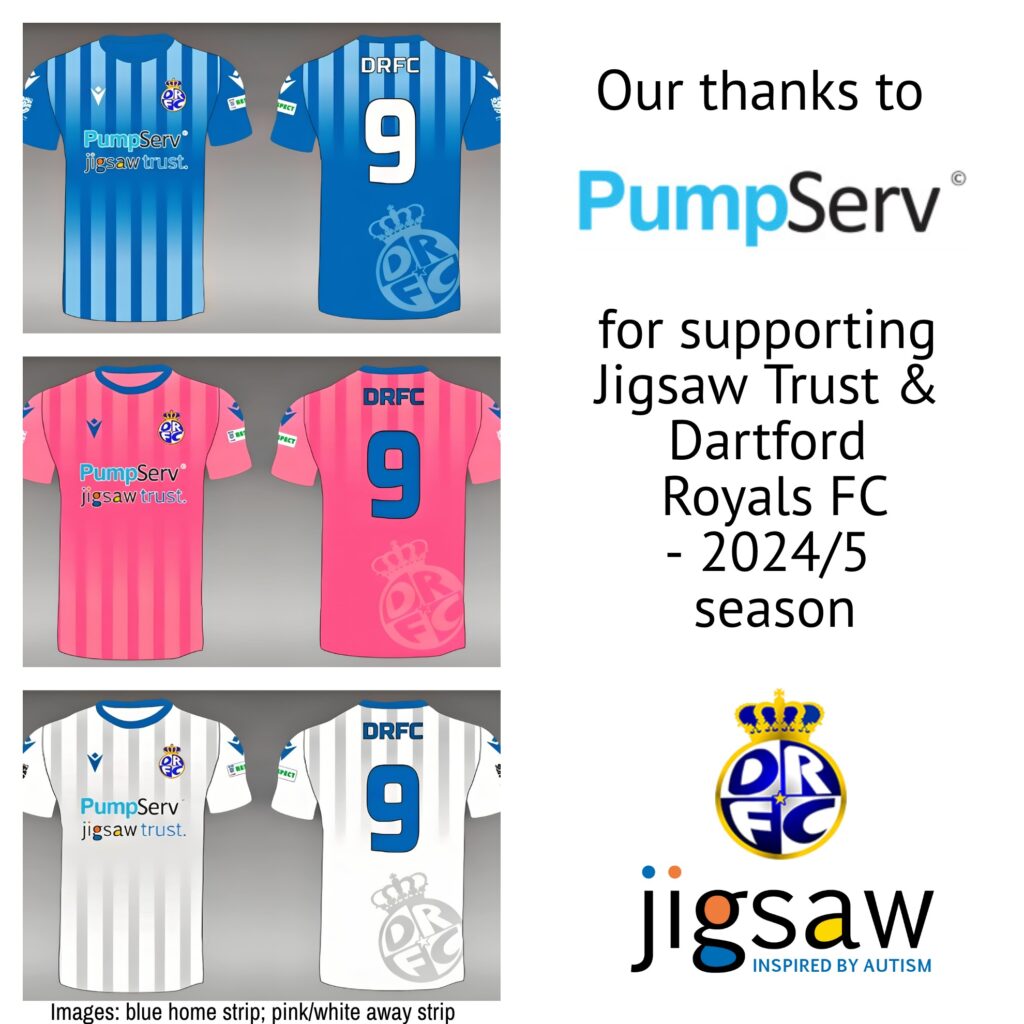 PumpServe sponsor football strip for Jigsaw